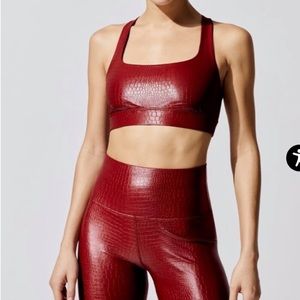 Carbon38 Takara shine criss cross, red alligator